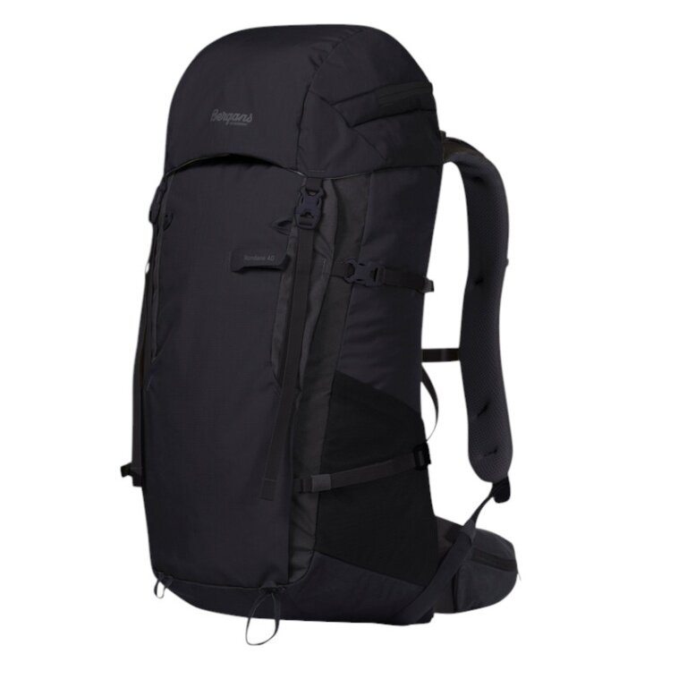 Bergans Hiking Backpack Rondane V6 (Multi-day Tours, Versatile, Functional) black 40 litres