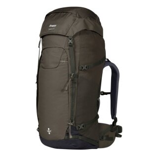 Bergans Hiking Rucksack Trollhetta V5 (Multi-Day Tours) Dark Green 75 Litres