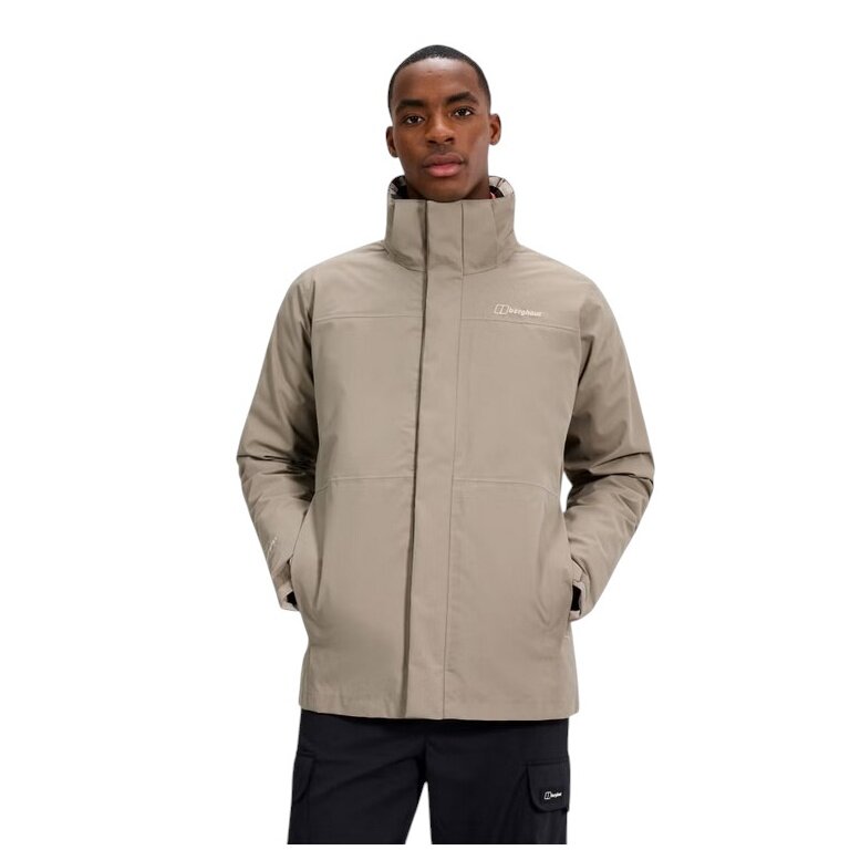 Berghaus Winter Jacket Hillwalker 2.0 HL 3in1 Gemini GTX (waterproof) beige/orange men's