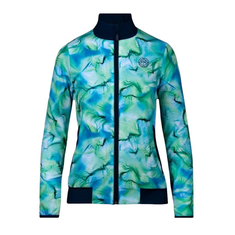 Bidi Badu Tennis Jacket Gene Tech blue/multicoloured Ladies