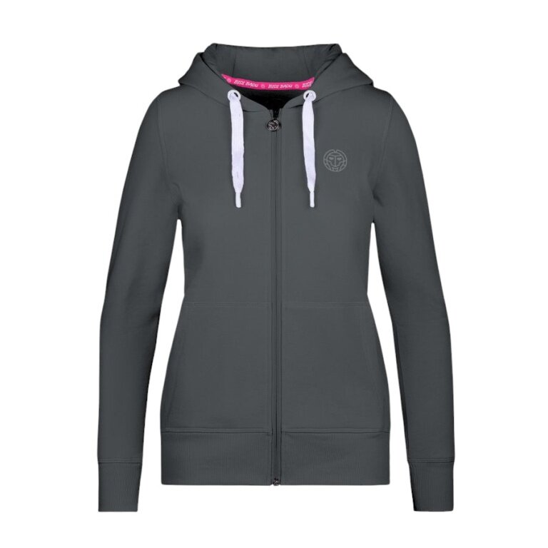 Bidi Badu Moana Basic Leisure Jacket with Hood Dark Grey Ladies