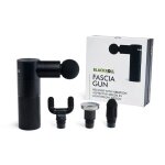 Blackroll Massage Gun Fascia Gun with 4 Attachments - black