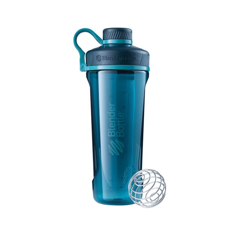 BlenderBottle Drinking Bottle Radian Tritan (made from BPA-free Eastman Tritan) 940ml dark blue