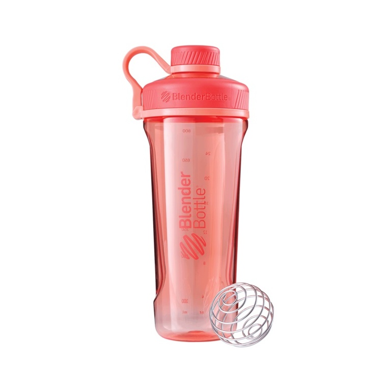 BlenderBottle Drinking Bottle Radian Tritan (made from BPA-free Eastman Tritan) 940ml coral