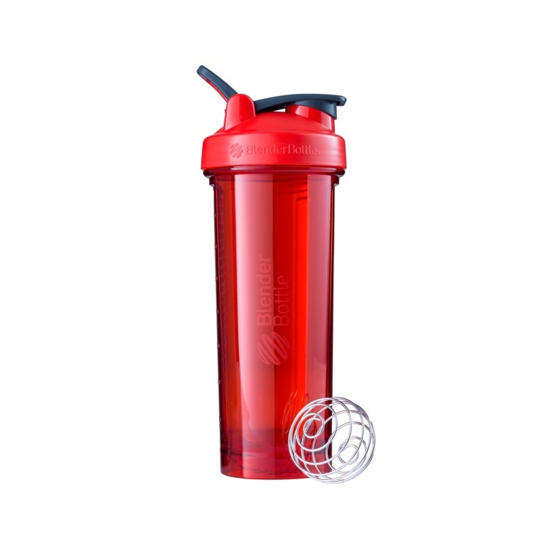 BlenderBottle Drinking Bottle Pro32 Tritan (made of Eastman Tritan) 940ml red