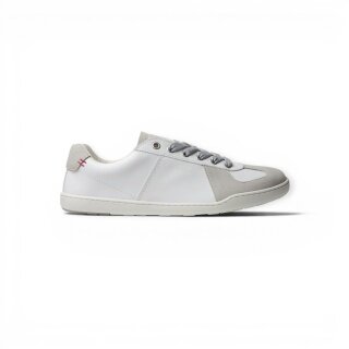 Blusun Barefoot Shoes Sneakers BLSN-201W (Smooth Leather/Suede) white/grey Ladies