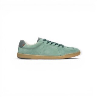 Blusun Barefoot Shoes BLSN-200M (Smooth Leather/Suede, Flexible Sole) Green Men