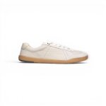 Blusun Barefoot Shoes BLSN-205W (Smooth Leather/Suede, Flexible Sole) White Ladies