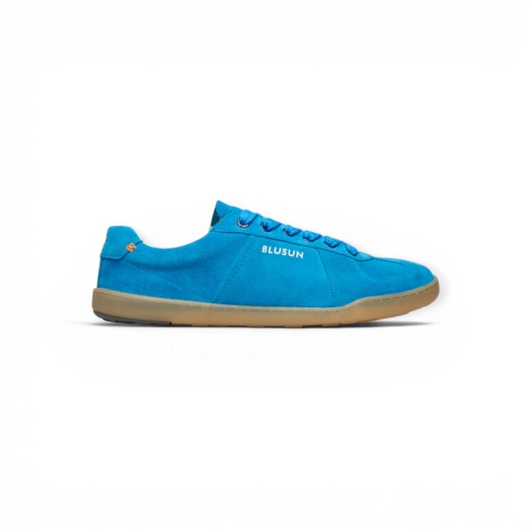 Blusun Barefoot Shoes BLSN-200W (Suede, flexible sole) blue ladies