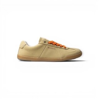 Blusun Barefoot Shoes Sneakers BLSN-201W (Smooth Leather/Suede) Beige Ladies