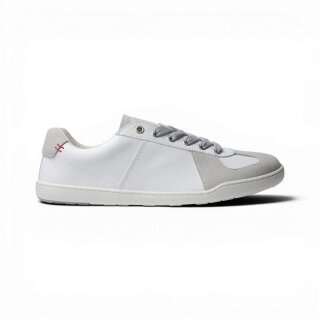Blusun Barefoot Shoes Sneakers BLSN-201M (Smooth Leather/Suede) white/grey Men's