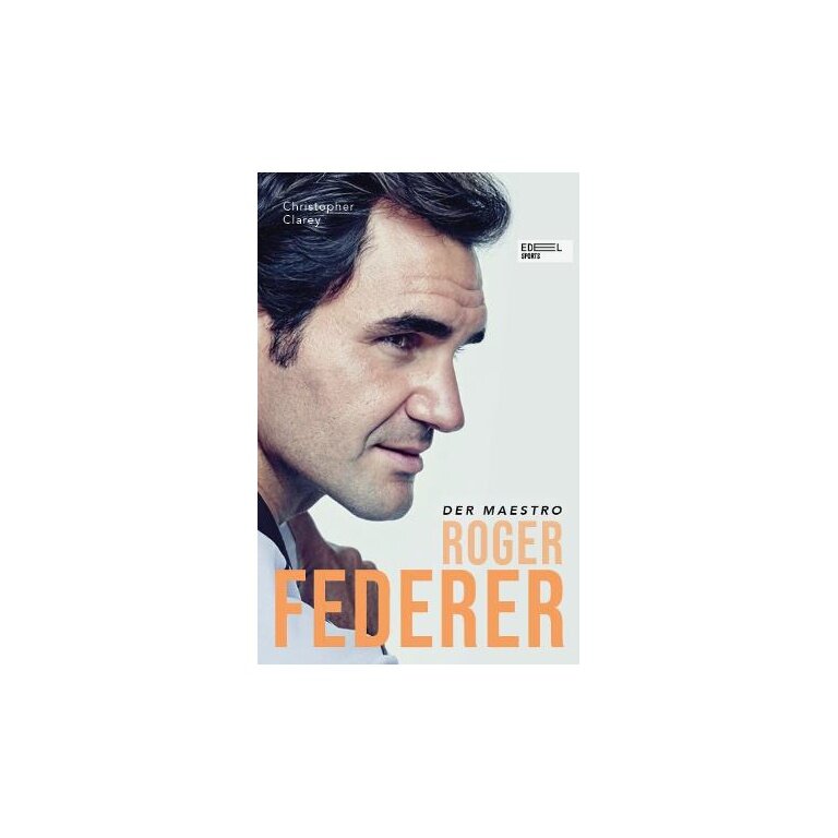 The Maestro-Roger Federer by Christopher Clarey - Biography, Tennis Book, Premium Sports Publisher -