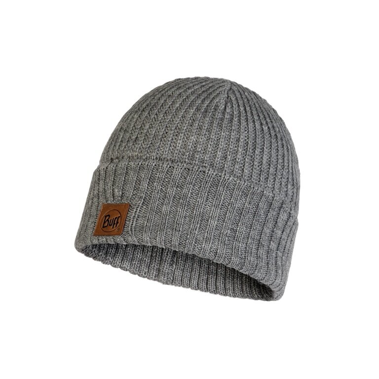Buff Knitted Hat (Beanie) Rutger light grey