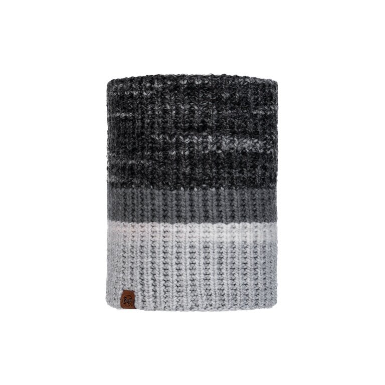Buff Multifunctional Scarf (Neck Warmer) Knit and Polar Alina Grey Women