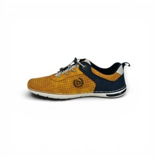 Bugatti Sneaker ASG03 yellow/dark blue men's