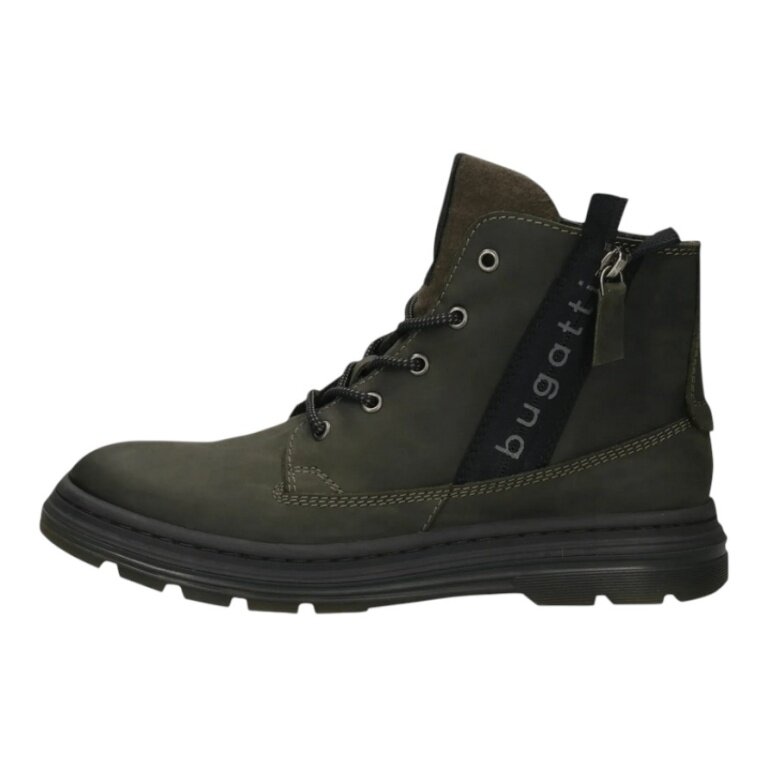 Bugatti winter boots AUC30 (leather boots) dark green men's