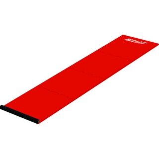 Bullet dart mat - dart carpet with throw line - red 237x60cm - 1 piece