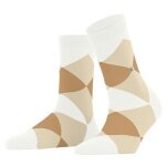 Burlington Daily Sock Bonnie (Cotton) white/beige ladies - 1 pair