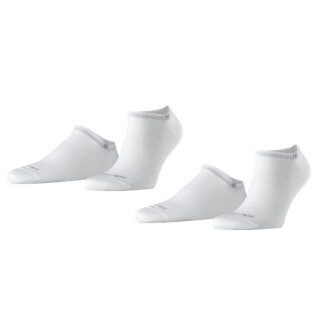 Burlington Daily Sock Sneaker Everyday white Men - 2 Pairs