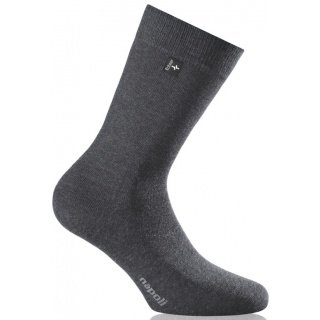Rohner Business Socks Crew Napoli Charcoal Men’s Single Pair