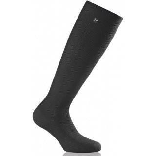 Rohner Business Sock Knee Super Wool Long Black Men - 1 Pair