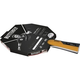 Butterfly table tennis racket Timo Boll Carbon (Wakaba rubber, 2.0mm, Carbon fleece) - 1 racket