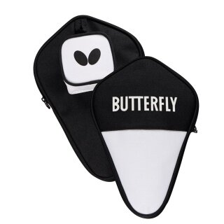 Butterfly Table Tennis Racket Case Cell Case I - Racket cover for 1 racket and 4 balls - black/white