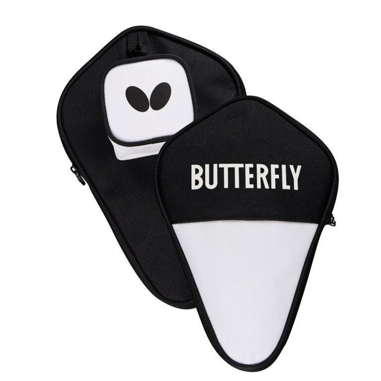 Butterfly Table Tennis Racket Case Cell Case I - Racket cover for 1 racket and 4 balls - black/white