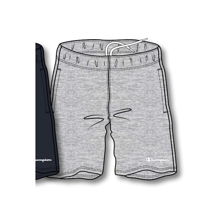 Champion Leisure Shorts Bermuda (Cotton) short Logo Small Lettering 2022 grey Men