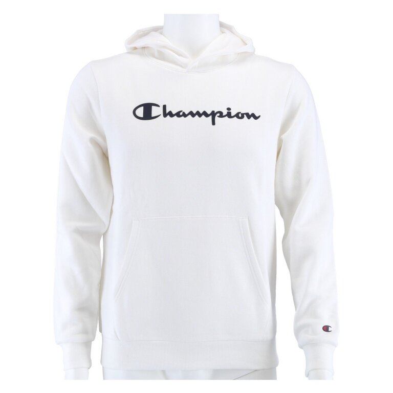 Champion Hoodie Big Logo Print Hoodie (lined) white Boys