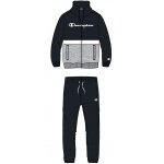 Champion Tracksuit Logo (Jacket&Trousers made of Cotton) black Boys