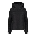CMP Multifunctional Winter Jacket Fix Hood (padded) with Snow Gaiter black Women