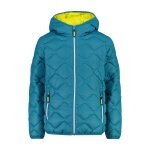 CMP quilted jacket with padding (water-repellent, warm) lake blue children