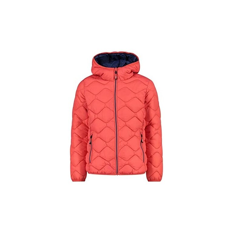 CMP quilted jacket with padding (water-repellent, warm) red children