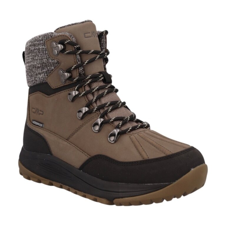 CMP Winter Boots NYF WP Snow (Nubuck Leather, Waterproof) Desert Brown Ladies