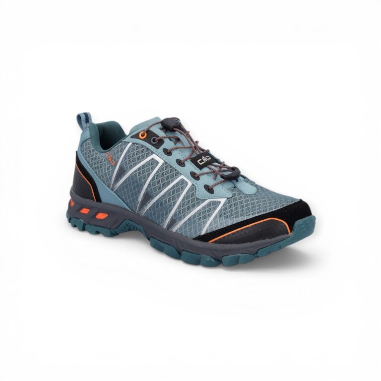 CMP Trail Running Shoes Altak (waterproof mesh upper) blue/orange men's