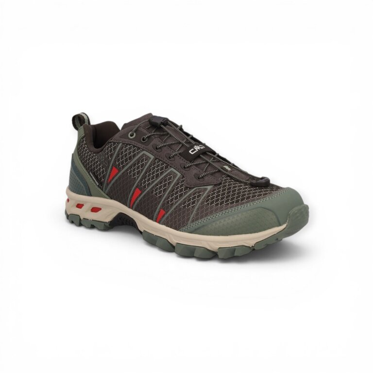 CMP Trail Running Shoes Altak WP (waterproof) dark grey/green men's