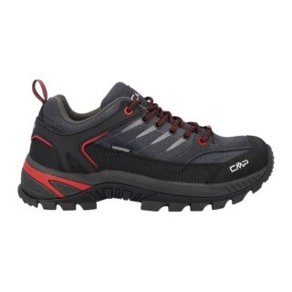 CMP Rigel 2.0 Low Trekking WP (waterproof) titanium grey/red men's hiking shoes