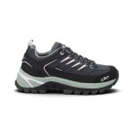 CMP Rigel 2.0 Low WP Trekking Shoes (waterproof) 2026 dark grey/mint green/pink ladies