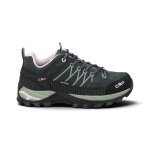 CMP Rigel Low WP Hiking Shoes (Trekking, waterproof) dark green/pink Ladies
