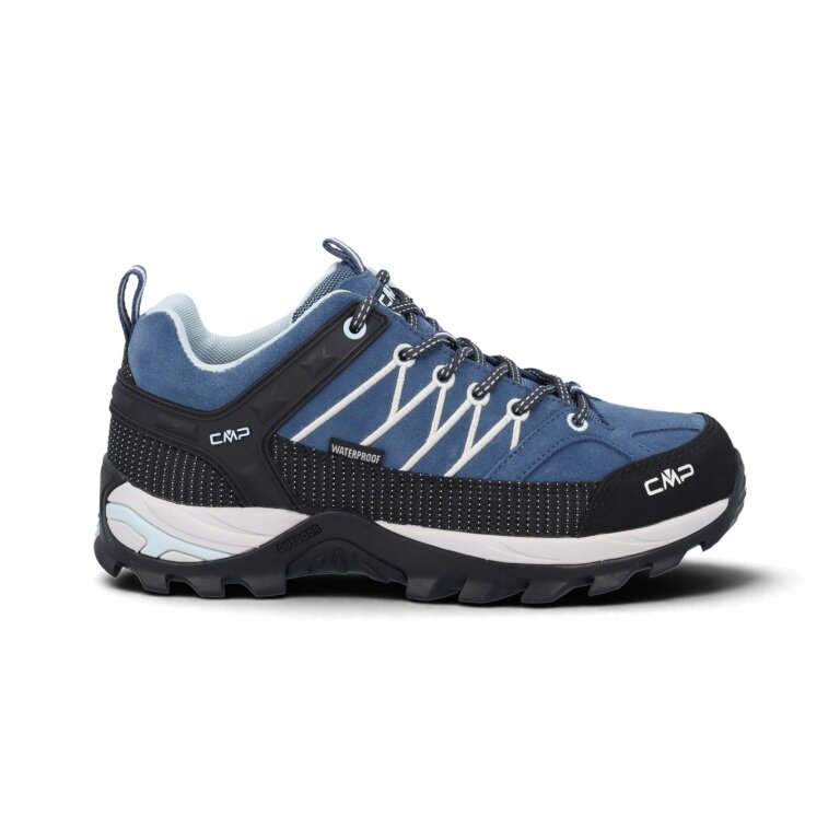 CMP Rigel Low WP Hiking Shoes (Trekking, waterproof) blue/black ladies