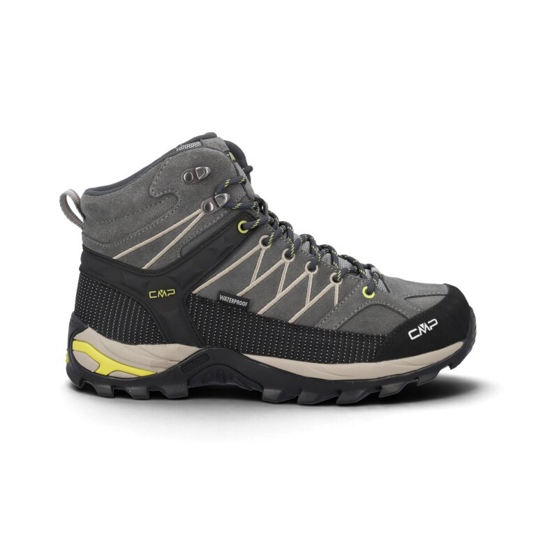 CMP Rigel Mid Trekking WP (waterproof) 2026 grey/black men's walking shoes