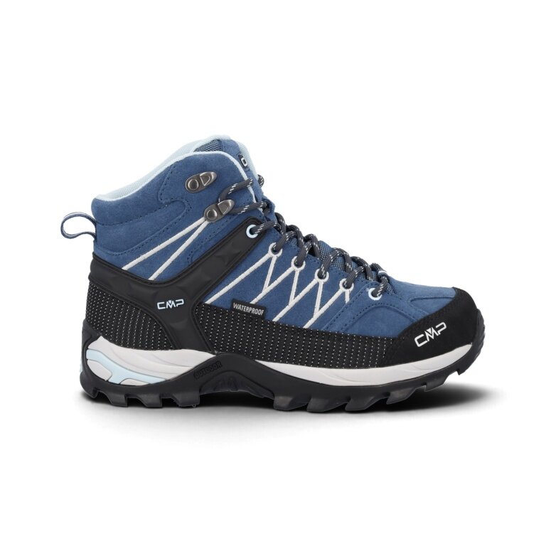 CMP Rigel Mid WP Hiking Shoes (Trekking, waterproof) blue/black ladies