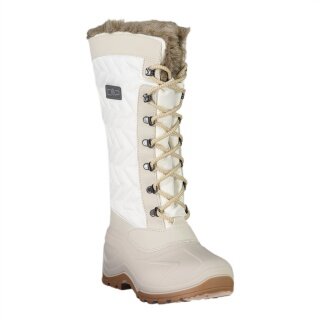 CMP Winter Boots Nietos Urban Style (Faux Fur Lining, Waterproof Overshoe) Desert Brown Ladies