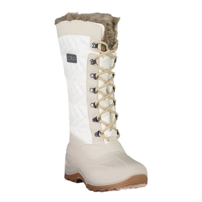CMP Winter Boots Nietos Urban Style (Faux Fur Lining, Waterproof Overshoe) Desert Brown Ladies