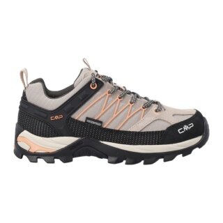 CMP Rigel Low WP Walking Shoes (Trekking, waterproof) beige/melon Ladies