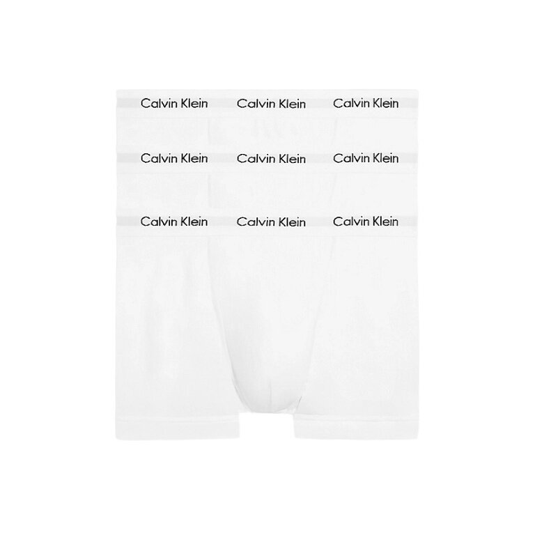Calvin Klein Underwear Cotton Stretch Brief Boxers (Cotton) White Men's - 3 Pieces