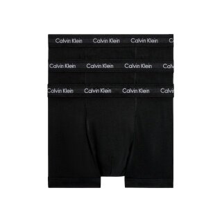 Calvin Klein Underwear Cotton Stretch Brief Boxers (Cotton) black/black Men's - 3 Pieces