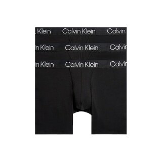 Calvin Klein Underwear Boxer Shorts Brief Modern Structure (Cotton) Black Men's - 3 Pieces