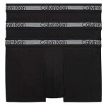 Calvin Klein Underwear Boxer Shorts Trunk (Cotton) Black Men - 3 Pieces